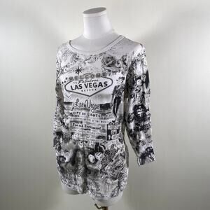 Vintage las vegas graphic tee
